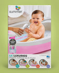Bañera con burbujas Summer Lil' Luxuries rosada, bañera con burbujas para bebé | JR Baby Center