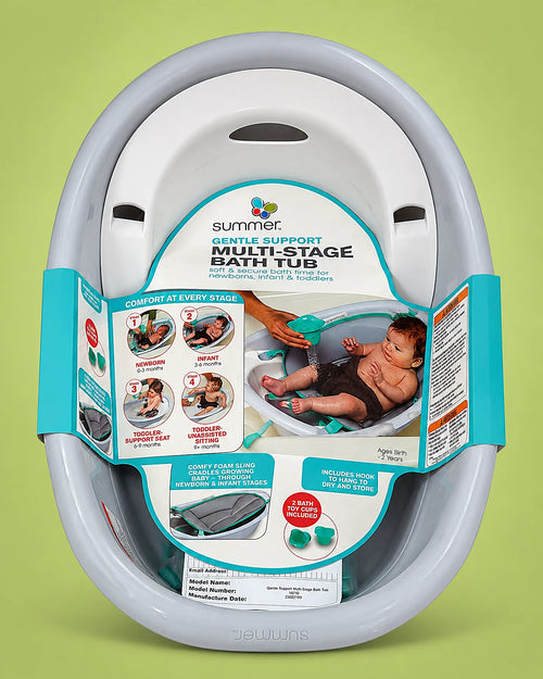 Bañera Summer Gentle Support por etapas, bañera de bebé por etapas | JR Baby Center