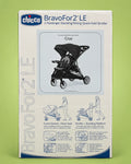 Coche doble Chicco BravoFor2 LE Crux, coche doble para hermanos | JR Baby Center