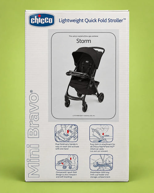 Coche liviano Chicco Mini Bravo Storm, coche liviano para bebé | JR Baby Center