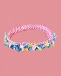 Diadema rosada de lazos de colores | JR Baby Center
