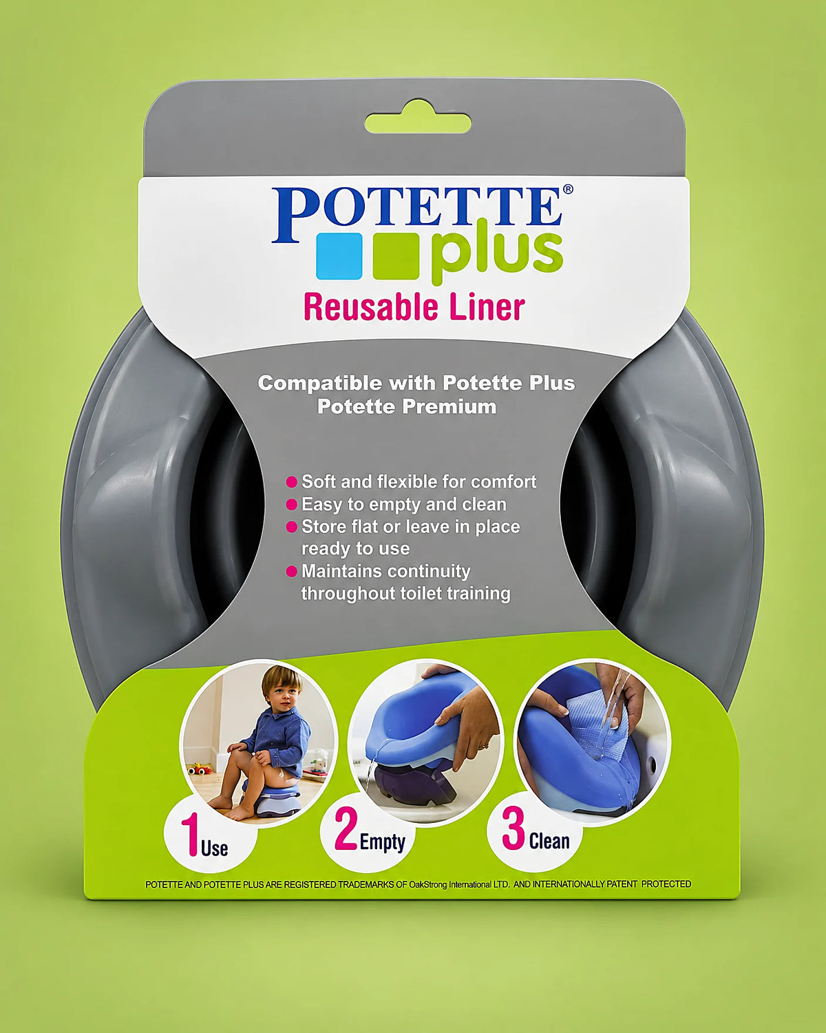 Forros reutilizables Potette Plus, forros reutilizables para orinal portátil | JR Baby Center