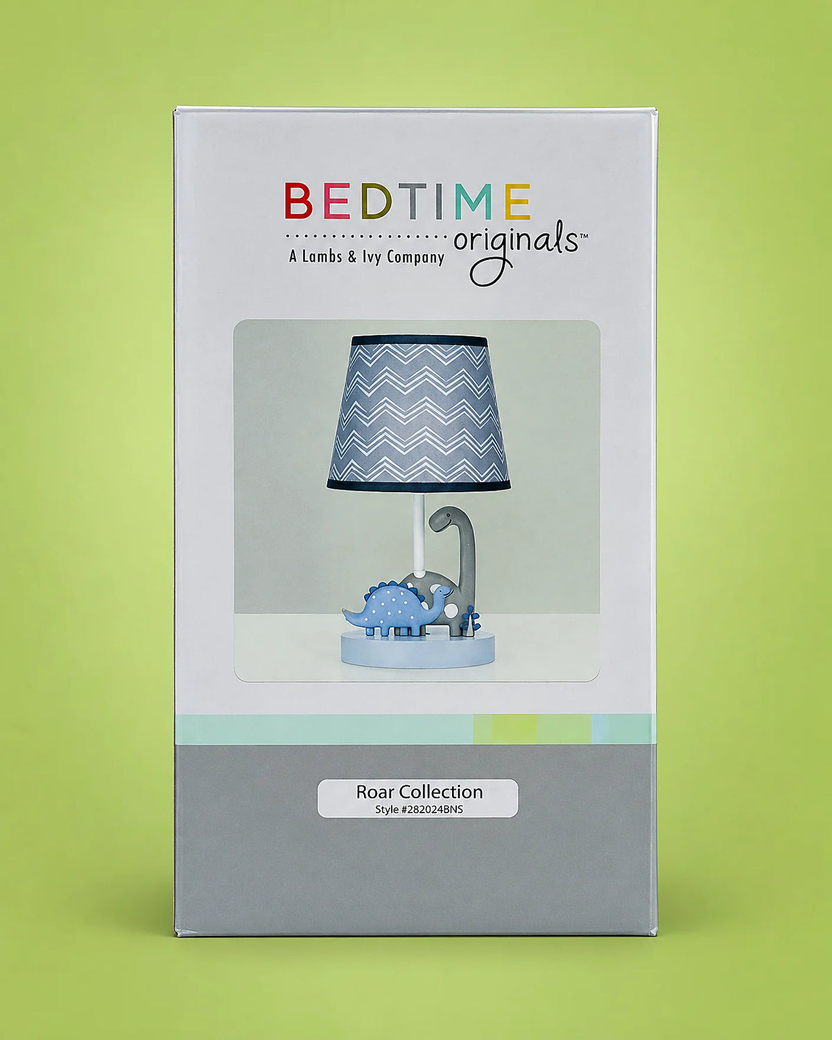 Lámpara Bedtime Originals Roar, lámpara para cuarto de bebé | JR Baby Center