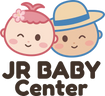 Logo de JR Baby Center, tienda de ropa de bebé en Aguada, Puerto Rico