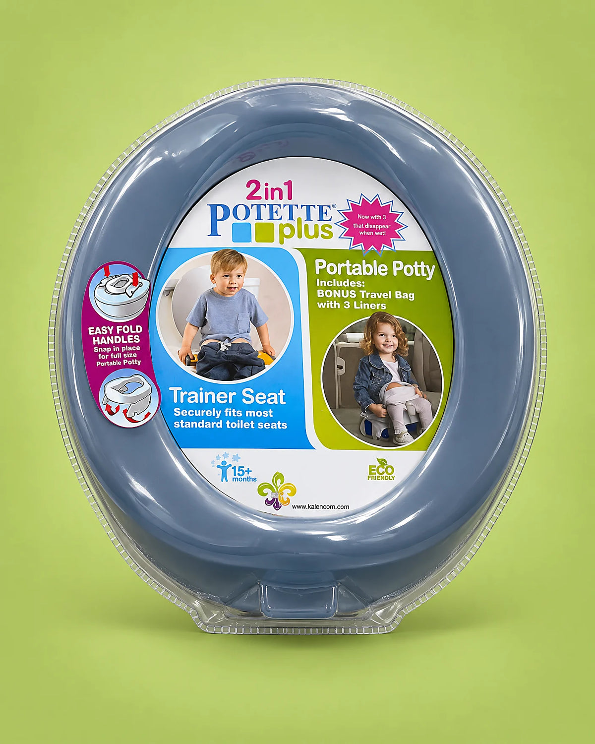 Orinal portátil 2 en 1 Potette Plus, orinal portátil para niños | JR Baby Center