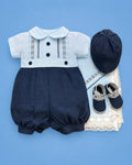 Set de estopilla de zigzag para bebé niño, set completo | JR Baby Center