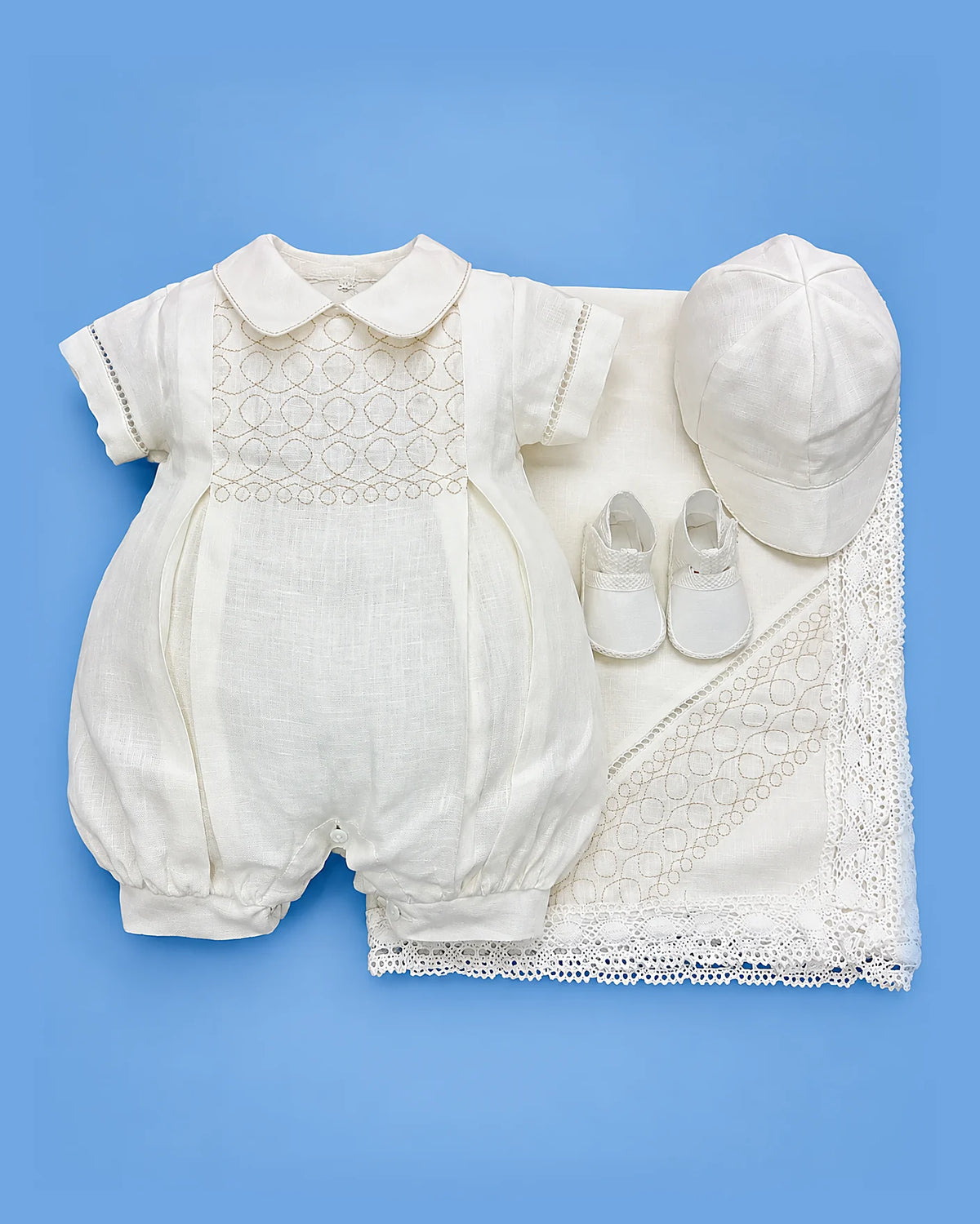 Set de estopilla de círculos para bebé niño, set completo | JR Baby Center