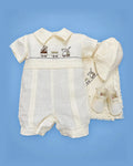 Set de estopilla de osito para bebé niño, set completo | JR Baby Center