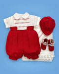 Set de estopilla de rombos para bebé niño, set completo | JR Baby Center