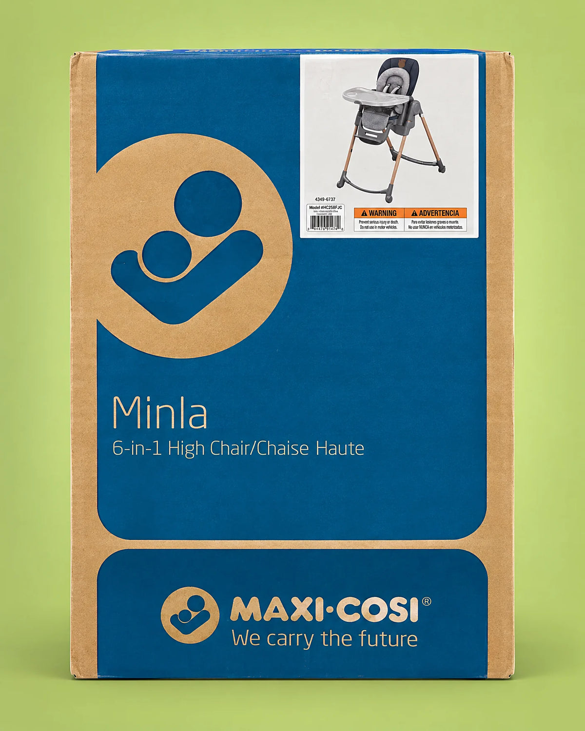 Silla alta Maxi-Cosi Minla 6 en 1, silla alta para bebé | JR Baby Center